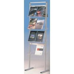 Σταντ Επιδαπέδιο μιας όψης με βάση στήριξης 8 θέσεων